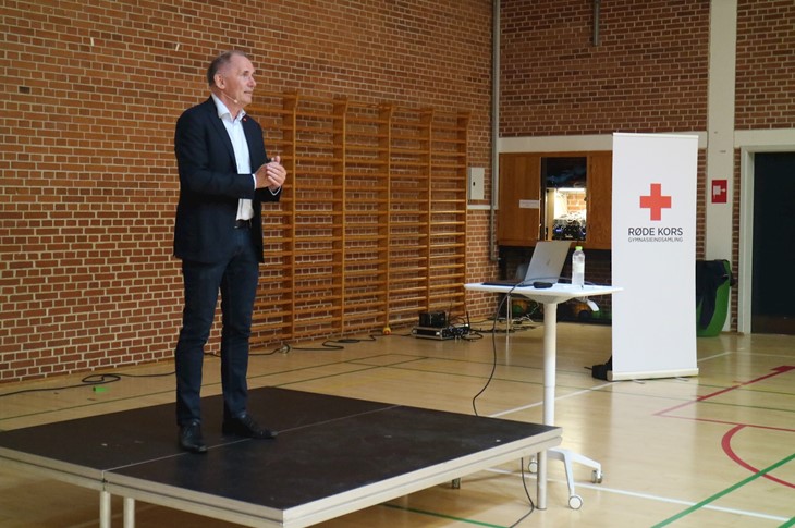 Anders Ladekarl fra Røde Kors
