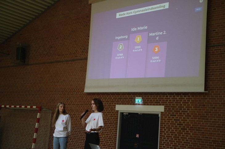 Kahoot ved Røde Kors Arrangement
