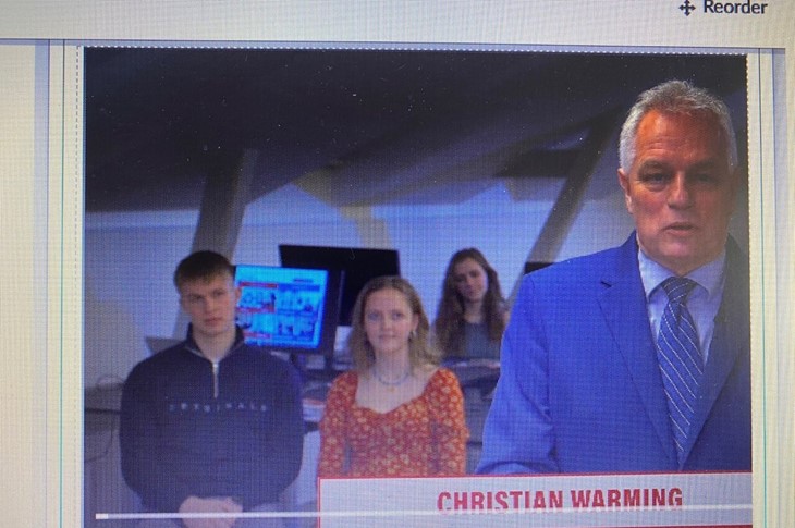 Rektor Christian Warming byder velkommen til virtuelt Åbent Hus