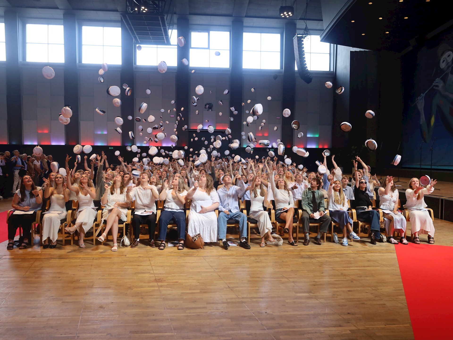 Arrangement for tidligere elever